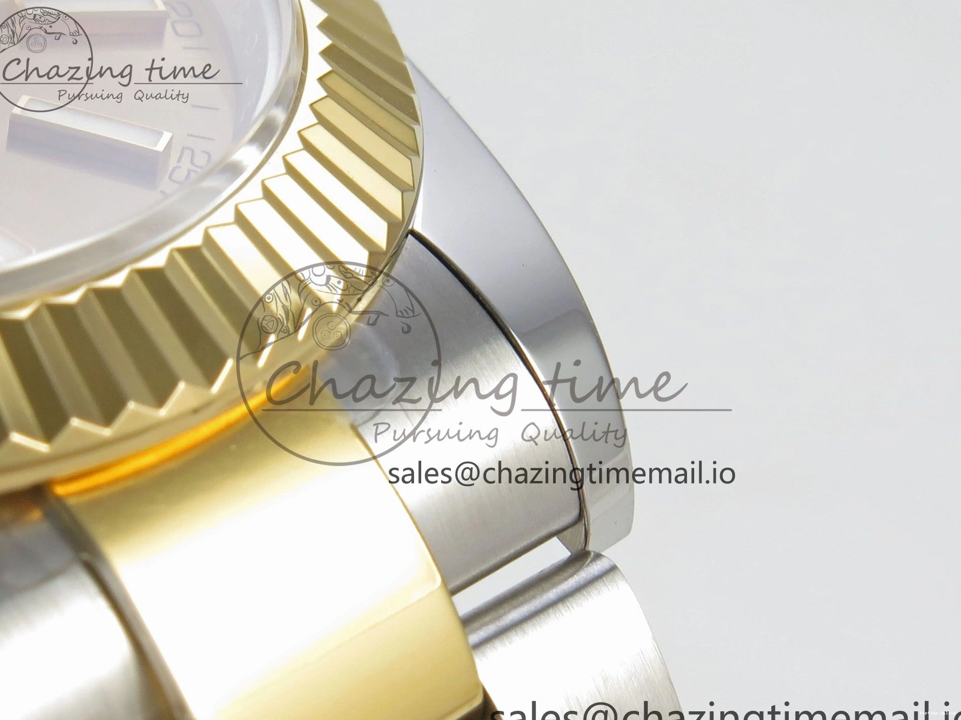 0113 Stretchable DateJust 41 126333 SS YG ARF 1:1 Best Edition YG Stick Dial on Oyster Bracelet SH3235 (Weighted) 211